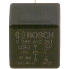 Bosch RÖLE--0986AH0251--ALFA Romeo; Autobıanchı; Cıtroen; Fıat; Kıa; Lancıa; Maseratı; Mercedes-Benz; Peugeot; Renault; Volvo