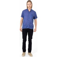 Kurular Tekstil Hakim Yaka Kısakol Gömlek