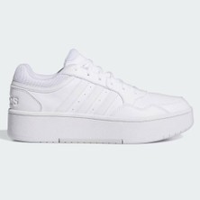 Adidas Hoops 3.0 Bold W Kadın Spor Ayakkabısı Beyaz Hafif ve Esnek Taban Tipi ID2855