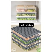 Buzluk saklama kabı buzdolabı düzenleyici saklama kabı renk için mesaj atınız lütfen aksi takdirde karışık gönderilir