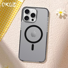 Okoz Apple iPhone 15 Okoz Bumper Magsafe Kılıfı