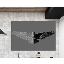 Lifeart Kanvas Geometrik Kartal Art Dekoratif Kanvas Tablo