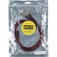 Tunex Silikonlu 3,5 mm Stereo 2 x 6,3 mm 1,5 mt Mono Erkek Jak Pc - Amfi Kablosu MR-600