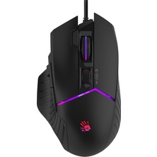 Bloody W95 Max Siyah, 12.0000 Cpı Sensör, Rgb, 9 Tuşlu, Metal Ayaklı, Ultra Core 3&4 Aktifgaming (Oyuncu) Mouse