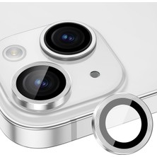 Etiget iPhone 15 Kamera Koruyucu Lens Alüminyum Alışımlı Cam