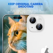 Etiget iPhone 15 Kamera Koruyucu Lens Alüminyum Alışımlı Cam