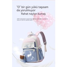 Dilele Kore Versiyonu Rahat Omuz Askılı Çanta/hafif ve Büyük Kapasiteli Ortaokul Öğrenci Çantası/omurga Yükünü Azaltan Lise ve Üniversite Öğrencisi Kampüs Çantası, DL107 (Yurt Dışından)