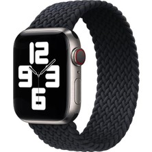 Forzacase Apple Watch 8 45MM Için Hasır Örgü Solo Loop Kordon Kayış - FC401