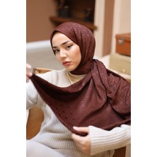 Silk Home Deluxe Şal - 40003  Çikolata