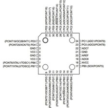 Atmel ATMEGA328P U-Kr Smd 8-Bit 20MHZ Mikrodenetleyici Tqfp-32