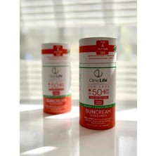 Clinic Life Cliniclife Leke Karşıtı ve Aydınlatıcı Güneş Kremi 50+ Spf 100 ml 2'li Set