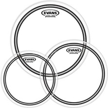 Evans ETP-EC2SCLR-F 10+12+14 EC2S Tom Clear Fusion Deri Seti