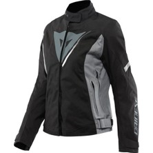 Dainese Veloce Black Charcoal Gray White Kadın D-Dry Mont