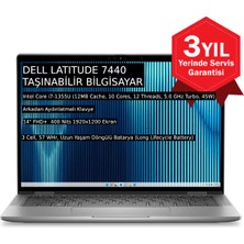 Dell Latitude 7440 Intel Core I7 1355U 32 GB 1tb SSD 14" Fhd+ Windows 11 Pro Taşınabilir Bilgisayar