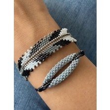 Helenist Design Miyuki Zigzag Model Bileklik