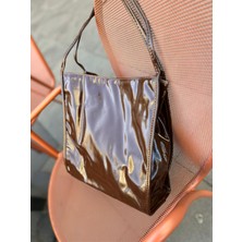 Zeyzey Butik Parlak Lake Taba  Kadın Çanta