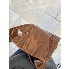 Zeyzey Butik Parlak Lake Taba  Kadın Çanta