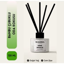 Mahra Yağmur Ormanları Oda Kokusu Bambu Çubuklu Esansiyel Uçucu yağ reed diffuser 120 ml