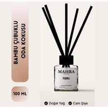 Mahra Oda Kokusu 100ML Pudra bambu çubuklu Oda Kokusu Esansiyel Uçucu yağ reed diffuser