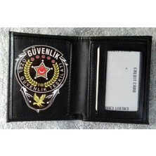 Aldatmaz Özel Güvenlik Rozetli Cüzdanı Al.sadece Özel Güvenlik Görevlisi Satın Alabilir.sivile Satılmaz.