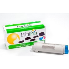 PrintPen Oki C5650 Mavi Muadil TONER(43872323)