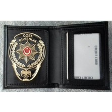 Aldatmaz Özel Güvenlik Rozetli Cüzdanı Al.sadece Özel Güvenlik Görevlisi Satın Alabilir.sivile Satılmaz.