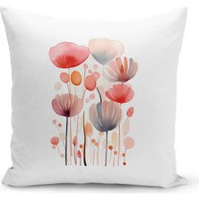 Bertille Home Flower Serisi Çift Tarafı Dijital Baskılı Kırlent Kılıfı (Cushion Cover)