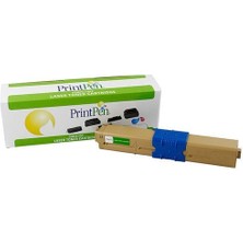 PrintPen Oki C301 Sarı Toner (44973541)