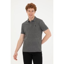 U.S. Polo Assn. 1792406 GTP04IY024  Erkek T-Shirt Antrasit Melanj