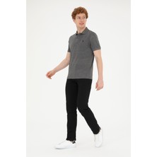 U.S. Polo Assn. 1792406 GTP04IY024  Erkek T-Shirt Antrasit Melanj