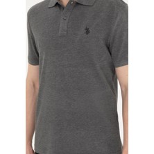 U.S. Polo Assn. 1792406 GTP04IY024  Erkek T-Shirt Antrasit Melanj