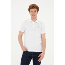 U.S. Polo Assn. 1792406 GTP04IY024  Erkek T-Shirt Beyaz