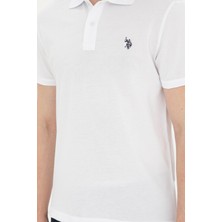 U.S. Polo Assn. 1792406 GTP04IY024  Erkek T-Shirt Beyaz