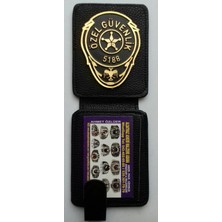 Aldatmaz 2AD,ÖZEL Güvenlik Rozetli Cüzdanı Al.sadece Özel Güvenlik Görevlisi Satın Alabilir.sivile Satılmaz.