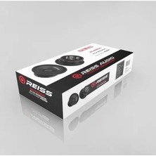 Reiss RS-M6EGO Çifti 900WAT-400W Rms Metal Kapaklı 16 cm Oto Midrange Hoparlör
