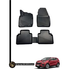 Black Gold Kia Sportage 2010-2015 3D Havuzlu Paspas Kauçuk Deluxe