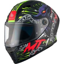 mt Stinger 2 Akin A3 Mat Kapalı Motosiklet Kaskı