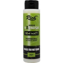 Rich Su Bazlı Yarı Mat Vernik 500 cc Profesyonel Koruma Amaçlı Kullanım İçin