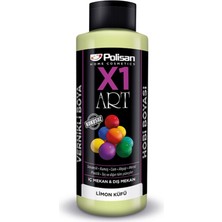 Polisan X1 Art Vernikli Hobi Boyası Limon Küfü 120 ml