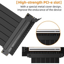 Remedy Pcıe 3.0 16X Sağ Açılı Grafik Uzatma Kablosu, Oyun Yükseltici Kablo (Yurt Dışından)