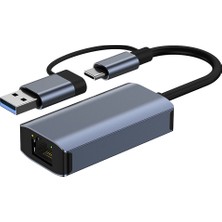 Remedy USB 3.0 Gigabit Ethernet Adaptörü USB C RJ45 Ağ Kartı (Yurt Dışından)