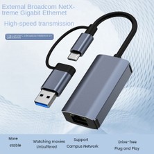 Remedy USB 3.0 Gigabit Ethernet Adaptörü USB C RJ45 Ağ Kartı (Yurt Dışından)