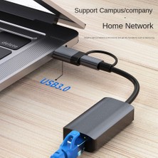 Remedy USB 3.0 Gigabit Ethernet Adaptörü USB C RJ45 Ağ Kartı (Yurt Dışından)