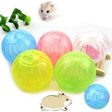 Pengfu Shop Sarı Stil 12CM Hamster Koşu Topları Oyun Oyuncakları Egzersiz Koşu Topu Küçük Evcil Hayvan Lla Kemirgen Gerbil Fare Rus Hamster Aksesuarları (Yurt Dışından)