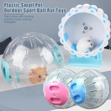 Pengfu Shop Sarı Stil 12CM Hamster Koşu Topları Oyun Oyuncakları Egzersiz Koşu Topu Küçük Evcil Hayvan Lla Kemirgen Gerbil Fare Rus Hamster Aksesuarları (Yurt Dışından)