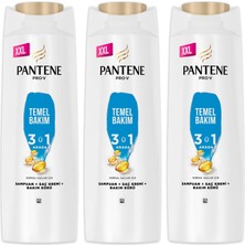 Pantene 3'ü 1 Arada Kepeğe Karşı Etkili Şampuan 750 Mlx3