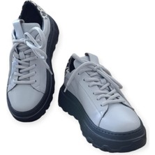 Hulla Hakiki Deri Kadın Spor Ayakkabı / Sneaker