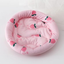 Pengfu Shop Pembe Tarzı L Boyutu Küçük Pet Mat Hamster Yuva Yumuşak Sıcak Peluş Gine Domuz Yatak Evi Küçük Hayvan Yatak Yastık Mat Sincap Kirpi Tavşan (Yurt Dışından)