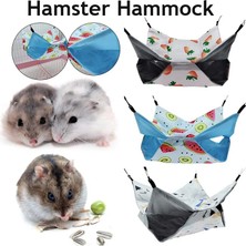 Pengfu Shop A1 Stili 20X20CM Hamster Yatakları Sıcak Yumuşak Yuva Asılı Kemirgen Kafesi Evi Baskılı Hamak Sıçanlar Gine Domuzu Küçük Hayvan Uyku Tulumu Aksesuarları (Yurt Dışından)