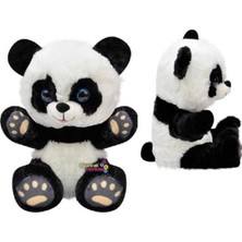 Toprock Store Oyuncak Oturan Patikleri Gözüken Peluş Panda Ayı 28 cm